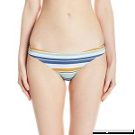 RVCA Women's Stripe Type Cheeky Bikini Bottom Sky Blue B01N4KF78A